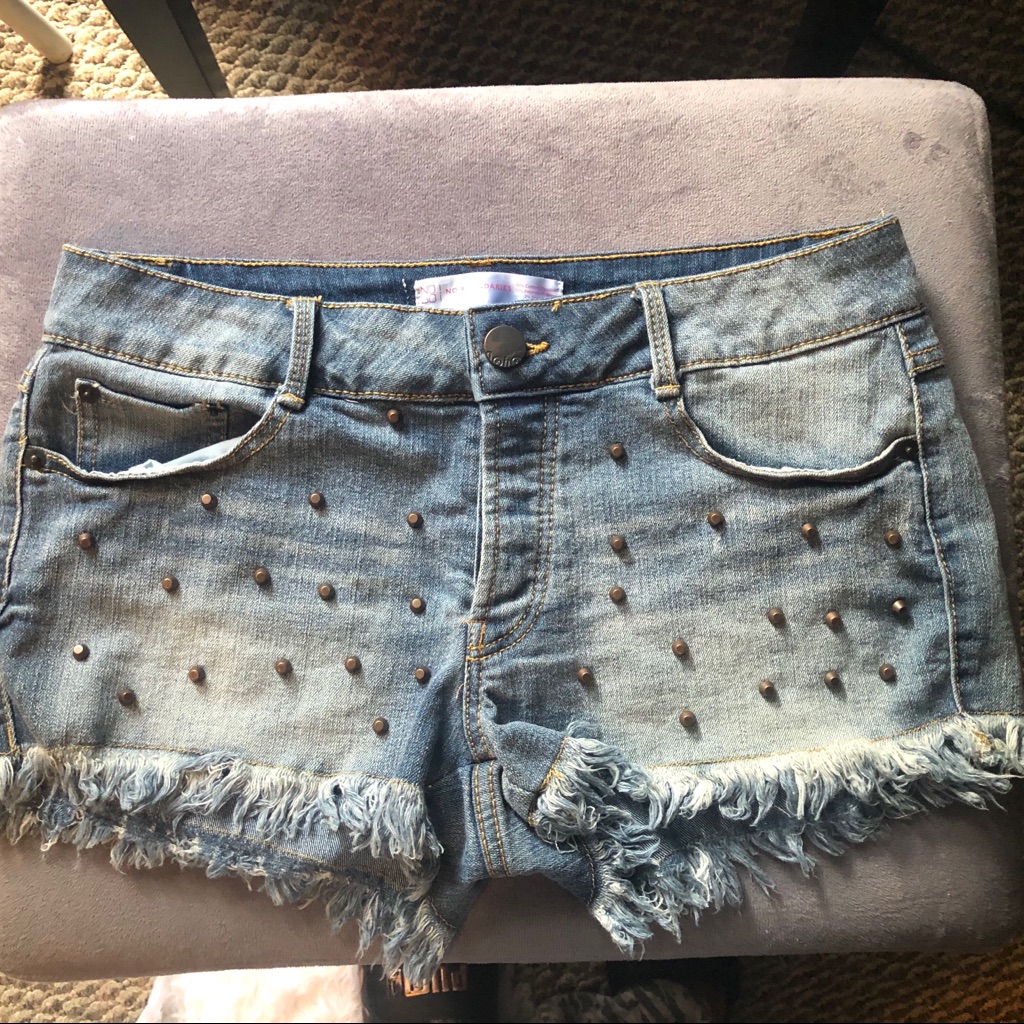 Denim Shorts-(9)